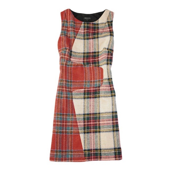 rag & bone Dresses & Skirts - Rag & Bone Runway Tan Plaid Saami Dress NWT $450
